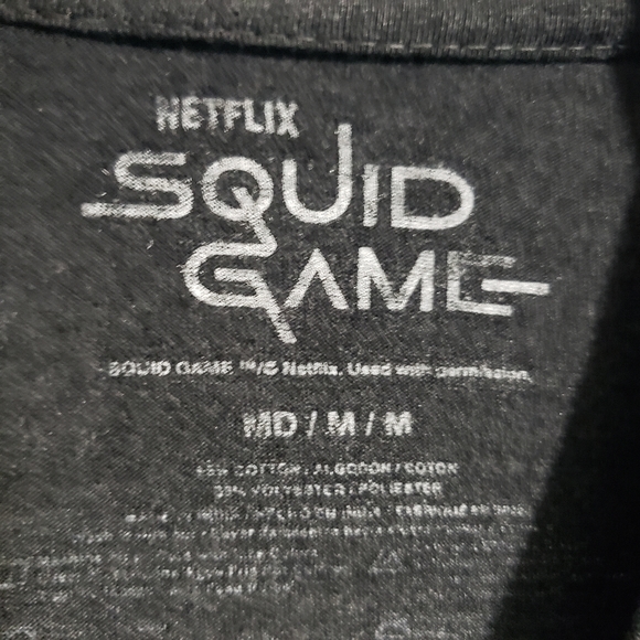 Squid game Womens Front Man Geometric Tshirt M - Picture 2 of 4